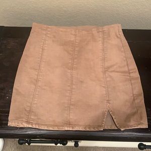 Free people mini skirt